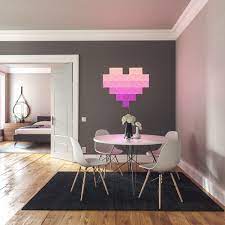Nanoleaf Canvas Smarter Kit 9 Panels Sponsored Canvas Nanoleaf Smarter Panels Nanoleaf Designs Room Setup Gaming Room Setup