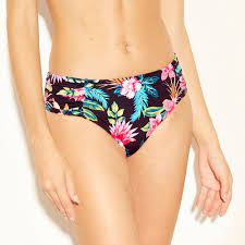 Women S Resort Full Bikini Bottom Shade Shore Black Tropical S Bikinis Solid Color Bikinis Bikini Bottoms