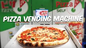 Sushi pizza combines two of america s most popular foods; Japanese Pizza Vending Machine Youtube