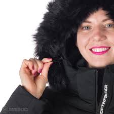 Northfinder THELMA BU-6143SNW dámska bunda, čierna
