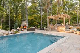 Outdoor kitchen islands backyard creations pergola. Outdoor Dreams