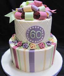 A 50th or 60th birthday cake is very special, and a great excuse for a party! 60th Birthday Cake 60th Birthday Cakes Cake 70th Birthday Cake