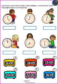Divertidos Relojes Para Trabajar Las Horas 4 Matematicas Tercero De Primaria Material Didactico Para Matematicas Matematicas