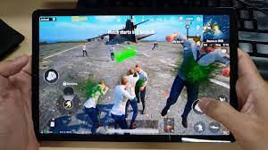 Test Game Pubg Mobile On Samsung Galaxy Tab S5e Youtube