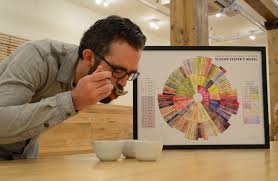 Scaa flavor wheel) how to use the wheel? How About A Meat Like Cup Of Joe Coffee Buyer Brews Up New Flavor Wheel Wsj