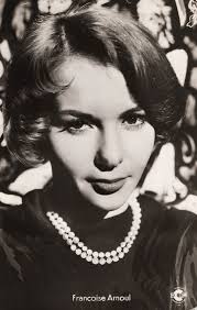 She's never seen without her iconic red headband. Francoise Arnoul