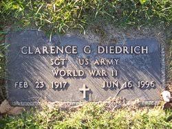 Clarence Gustave “Gus” Diedrich (1917-1996)