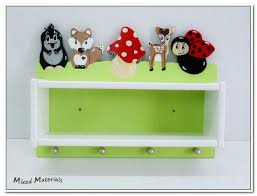 Regal Ablage Kleiderhaken Kinderzimmer Kindermobel Handgemacht Handmade Tiere Kinder Mobel Kasten Kinder