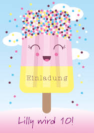 Einladung Kindergeburtstag Eis Am Stiel Einladung Kindergeburtstag Geburtstags Einladung Kinder Einladungskarten Kindergeburtstag