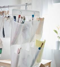 Skubb Hanging Shoe Organizer From Ikea Is Easy To Pack Up And Take With You As Storage For Your Bedroom Or Dor Cute Dorm Rooms Hanging Shoe Organizer Dorm Room