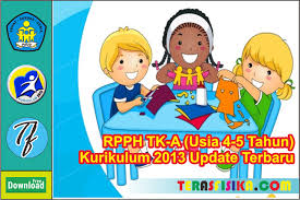 Pendidik dapat menggunakan buku sebagai alat bantu. Download Rpph Paud Tk A Usia 4 5 Tahun Kurikulum 2013 Semester 2 Update 2019 Teras Fisika