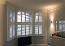 Put simply, a bay window can be virtually any window that projects outward from the main wall of your home or building. Window Shutters By Shutter Master Of London No1 For Plantation Shutters