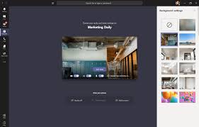 The same background image will be used the next time that you start a meeting with your camera turned on. How To Customize Your Background In Microsoft Teams Plain Concepts