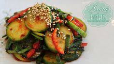 Cucumber Kimchi Salad Recipe Quick Cucumber Kimchi Seonkyoung Longest Recipe Cucumber Kimchi Kimchi Recipe Recipes