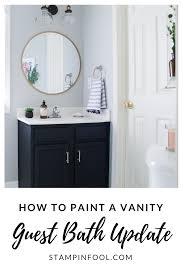 Welcome to new bathroom style. The Best 20 Diy Navy Blue Gold Painted Vanity Bathroom Makeover
