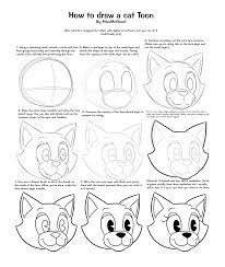 Lily On Twitter: "Here's A Simple Little Tutorial On How I Draw A Cat Toon  From #Toontown! Https://T.co/Jx9Zbt4Pcx" / Twitter
