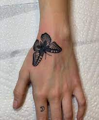 Pin By Adhya M On Tattoos Small Hand Tattoos Hand Tattoos Butterfly Hand Tattoo