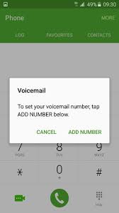 If you have no saved voicemail messages, you should enter the main menu automatically. Access Voicemail Samsung Galaxy J3 2016 Android 5 1 Device Guides