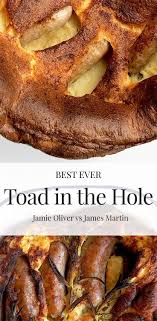 Toad In The Hole James Martin Vs Jamie Oliver In 2020 Toad In The Hole Jamie Oliver James Martin