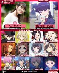 Anime Corner on X: The highly anticipated character to appear in anime,  Komi Shouko from Komi Cant Communicate will be voiced Aoi Koga! 😍  KomiCantCommunicate  t.co4q7usiTOvU  X