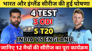 All india vs england matches will be telecast live on star sports. England Tour Of India 2021 India Vs England Series All Matches Dates Schedule Time Table Youtube