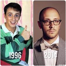 Program (about a blue puppy, named blue, who leaves clues) in a 2002 episode, steve went to college, handing off hosting duties. Steve From Blue S Clues Today 9gag