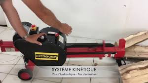Fendeur De Buches 7 Tonnes Coup De Poing Electropower Mep F7cp Toupour Com Youtube
