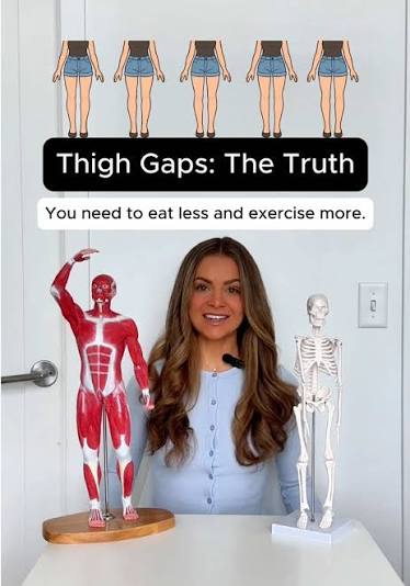 What Does It Mean When A Female Had A Gap Between Her Legs | TikTok