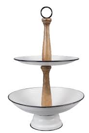 Check spelling or type a new query. Tin Wood Two Tier Serving Tray 2 Food 4 Less