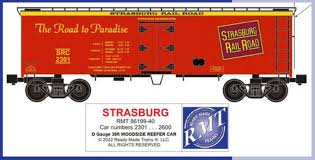 Pat's Trains : Ready Made Trains - RMT-86199-40 Strasburg 36' Woodside Reefer