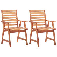 Folding chairs are practical for being able to be put in storage for when they don't need to be used. Festnight Outdoor Dining Chairs Folding Chairs Garden Terrace Patio 2 Pcs Solid Acacia Wood Buy Online In Moldova At Moldova Desertcart Com Productid 197788117