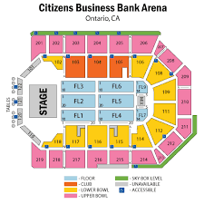 citizens business bank arena seating chart citizens business