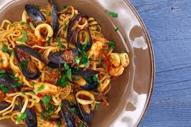 Maybe you would like to learn more about one of these? Seafood Fra Diavolo With Linguini Recipe Rachael Ray