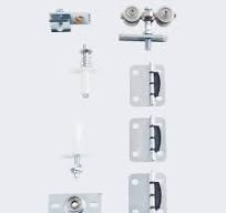 Wholesale New Folding Door Rollers With Conceal Hinge Space ...