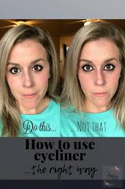 Start by drawing a line from the lower lash line facing upward. Eyeliner Dos And Don Ts Amy Of All Trades