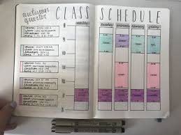 Bullet Journal School Schedule College Bullet Journal School Bullet Journal For College Goals Bullet Journal