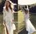 Long Sleeve Vintage Boho Wedding Dress