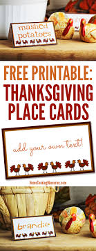 These pretty handmade autumn leaf place setting cards are simple to make and will offer a rustic touch to yo. Free Printables Thanksgiving Place Cards Home Cooking Memories