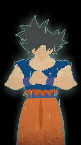 How to add a ultra instinct goku wallpaper for your iphone? Ultra Instinct Goku Minimal Mobile Wallpaper Dbz