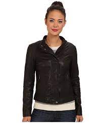 Cole Haan Washed Lamb Moto W Perforated Details Black 6pm Com Leather Moto Jacket Outfit Clothes Design Coats For Women