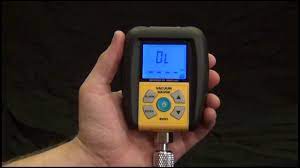 The inside of the tube is connected to the vacuum system and. Fieldpiece Svg3 Micron Gauge Youtube