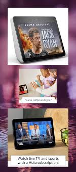 Echo Show Echo Alexa Watch Live Tv