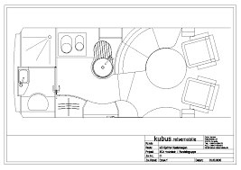 modern luxury layout plan for a sprinter camper by kubus reisemobile ger reisemobil wohnmobil wohnmobil grundrisse