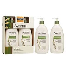 Amazon Com Aveeno Active Naturals Daily Moisturizing Lotion Twin Pack 20 Oz Beauty