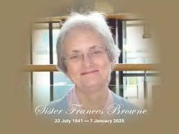Funeral of Sister Frances Browne