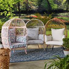 Better Homes Gardens Ventura Stationary Outdoor Kid S Egg Chair Walmart Com In 2021 Egg Chair Hanging Egg Chair Ikea Kids Chairs