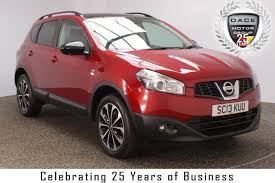 2013 red nissan qashqai hatchback 1 6 360 5dr auto sat nav half leather pan roof 117 bhp full service history 10240 00 web https www dacemotorgroup co uk