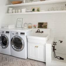 Like the idea of a little pet door (bottom left) for a litter box. 75 Beautiful Farmhouse Laundry Room Pictures Ideas August 2021 Houzz