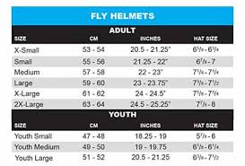 Atv Helmet Size Chart Youth Best Helmet 2017