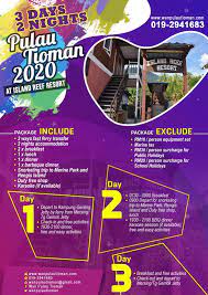 Apa itu pulau tioman jadual feri bulan april 2017 jeti mersing jadual feri bulan april 2017 jeti tg. Pakej Pulau Tioman 2020 3 Hari 2 Malam Island Reef Resort Pulau Tioman Percutian Pulau Tioman